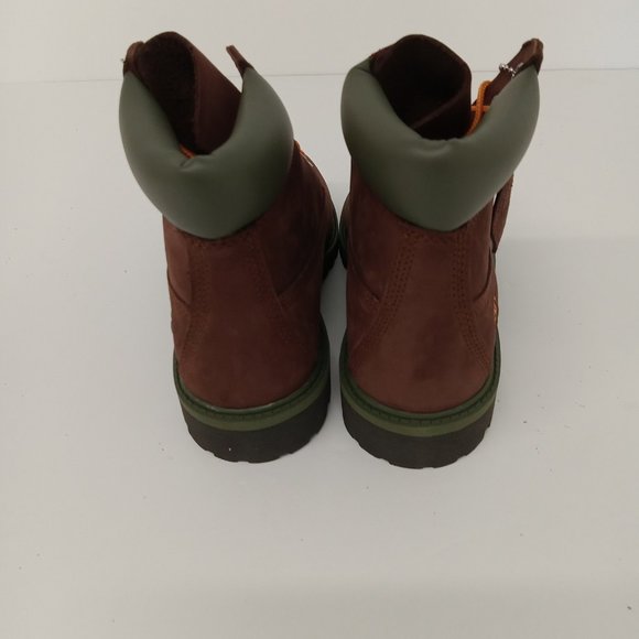 Timberland Premium Dark Brown Nubuck 6-Inch Waterproof Boots - Picture 5 of 12